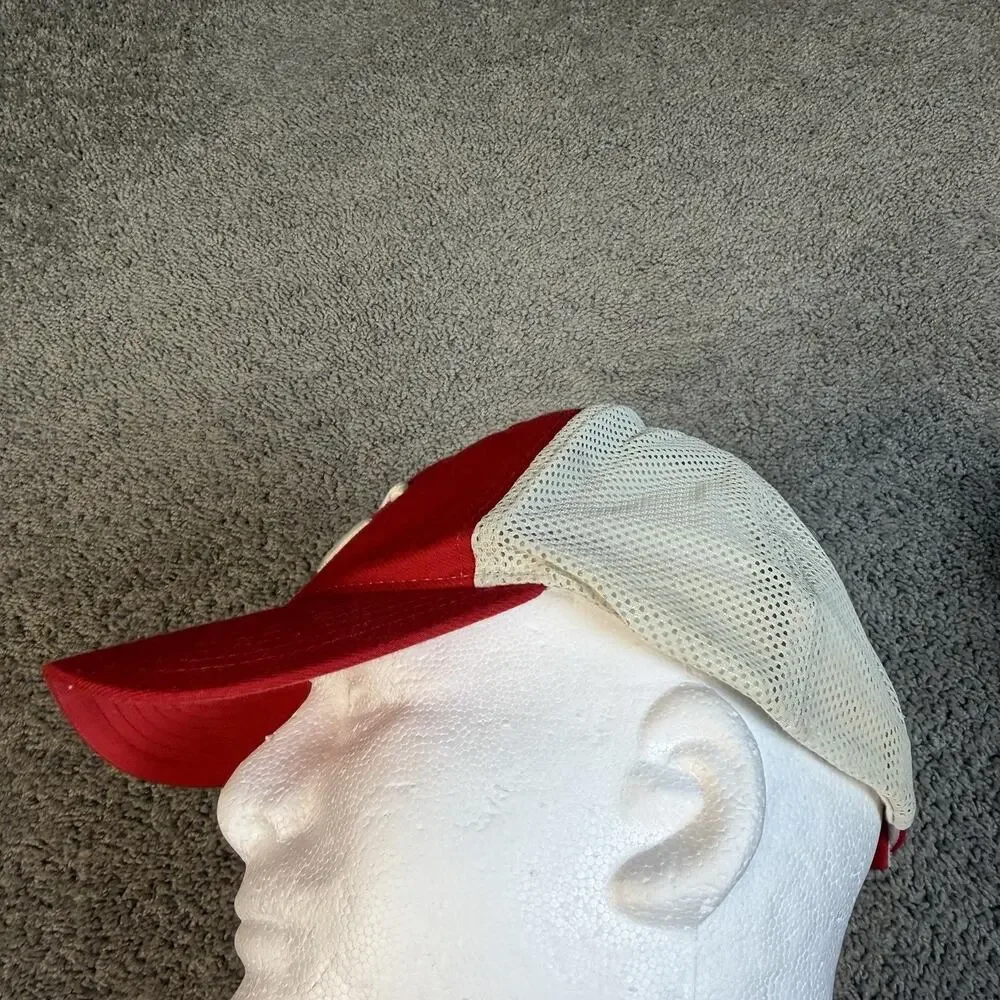 VTG Cincinnati Reds Hat Cap Strap Back Mens One Size Red MLB Twins Enterprise